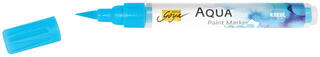 Marker Kreul Aqua Brushpen Cyan 1 pc - 1