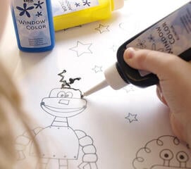 Tinta para vidro Kreul Clear Glass Paint Dark Blue 80 ml 1 un. - 4