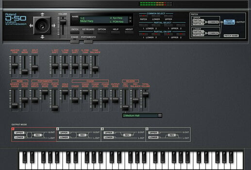 Software de estúdio de instrumentos VST Roland D-50 Key (Produto digital) - 3