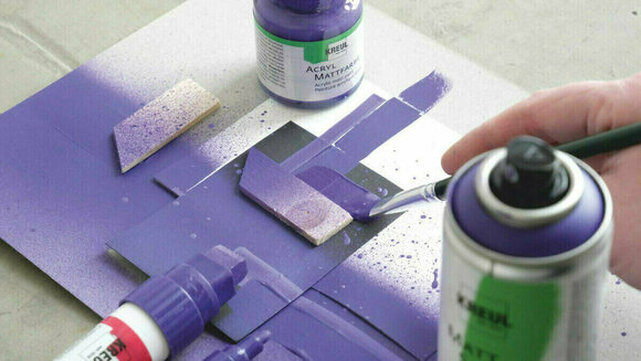 Spray Paint Kreul Matt Spray 200 ml Maroon Brown - 3
