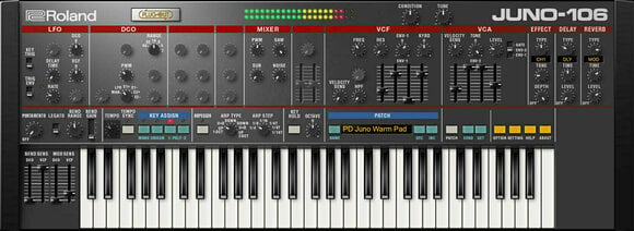 Logiciel de studio Instruments virtuels Roland JUNO-106 Key (Produit numérique) - 4