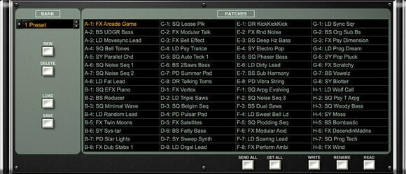 VST Instrument Studio -ohjelmisto Roland SYSTEM-100 Key (Digitaalinen tuote) - 5