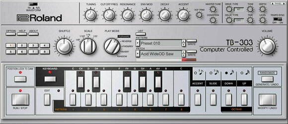 Software de estudio de instrumentos VST Roland TB-303 Key Software de estudio de instrumentos VST (Producto digital) - 2
