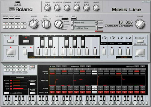 Logiciel de studio Instruments virtuels Roland TB-303 Key (Produit numérique) - 3