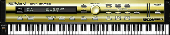 VST Instrument Studio -ohjelmisto Roland SRX BRASS Key (Digitaalinen tuote) - 2