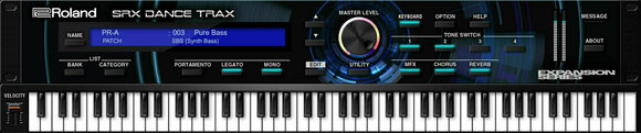 Štúdiový software VST Instrument Roland SRX DANCE Key (Digitálny produkt) - 2