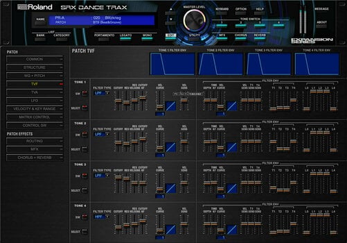 Software de estúdio de instrumentos VST Roland SRX DANCE Key (Produto digital) - 6