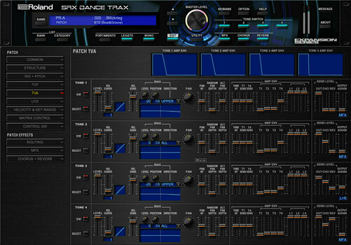 Logiciel de studio Instruments virtuels Roland SRX DANCE Key (Produit numérique) - 7