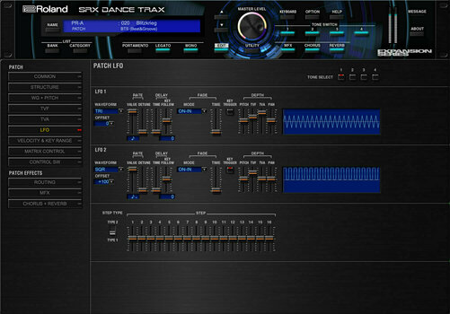 Software de estúdio de instrumentos VST Roland SRX DANCE Key (Produto digital) - 8