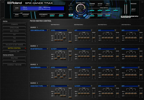 VST Instrument Studio -ohjelmisto Roland SRX DANCE Key (Digitaalinen tuote) - 10