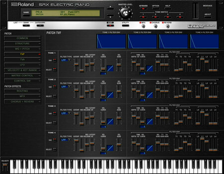 Logiciel de studio Instruments virtuels Roland SRX ELECTRIC PIANO Key (Produit numérique) - 6