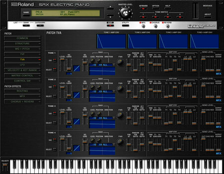 Software de estúdio de instrumentos VST Roland SRX ELECTRIC PIANO Key (Produto digital) - 7