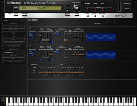 Software de estúdio de instrumentos VST Roland SRX ELECTRIC PIANO Key (Produto digital) - 8