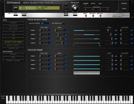 Logiciel de studio Instruments virtuels Roland SRX ELECTRIC PIANO Key (Produit numérique) - 9