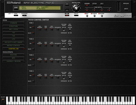 Software de estúdio de instrumentos VST Roland SRX ELECTRIC PIANO Key (Produto digital) - 11