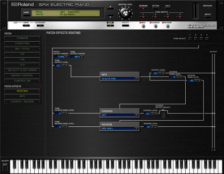 Софтуер за студио VST Instrument Roland SRX ELECTRIC PIANO Key (Дигитален продукт) - 12