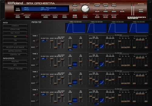 Logiciel de studio Instruments virtuels Roland SRX ORCHESTRA Key (Produit numérique) - 6