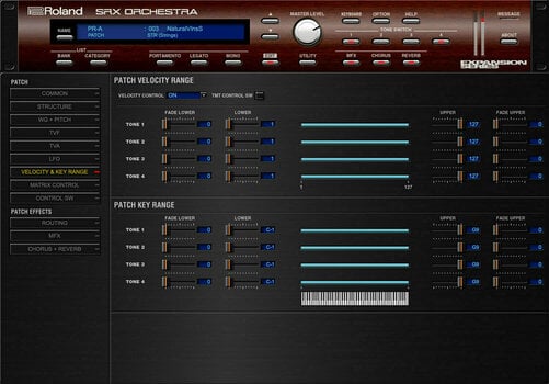 Logiciel de studio Instruments virtuels Roland SRX ORCHESTRA Key (Produit numérique) - 9