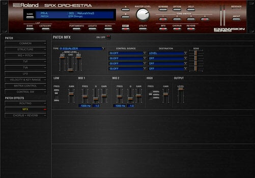 Logiciel de studio Instruments virtuels Roland SRX ORCHESTRA Key (Produit numérique) - 13