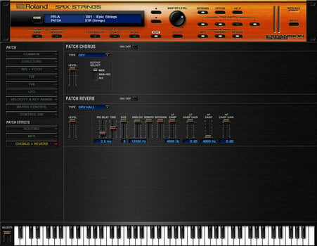 Logiciel de studio Instruments virtuels Roland SRX STRINGS Key (Produit numérique) - 13