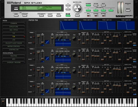 Software de estúdio de instrumentos VST Roland SRX STUDIO Key (Produto digital) - 7