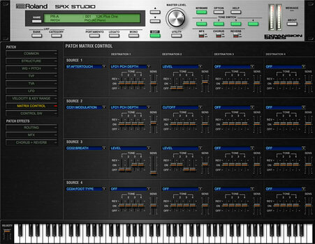 Virtuális hangszer Roland SRX STUDIO Key (Digitális termék) - 10