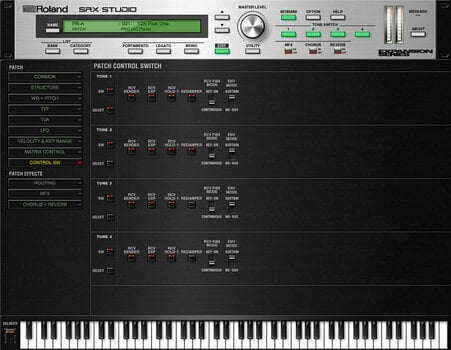 Virtuális hangszer Roland SRX STUDIO Key (Digitális termék) - 11
