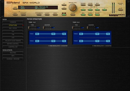 Software de estúdio de instrumentos VST Roland SRX WORLD Key (Produto digital) - 4