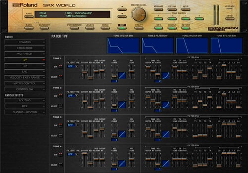 Virtuális hangszer Roland SRX WORLD Key (Digitális termék) - 6