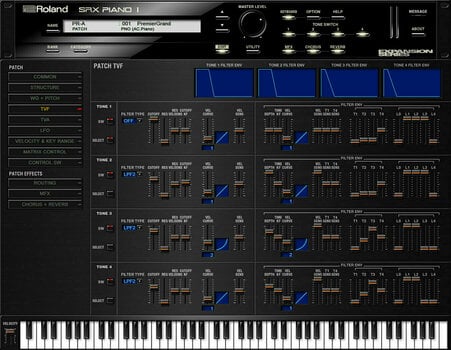 Software de estúdio de instrumentos VST Roland SRX PIANO I Key (Produto digital) - 6