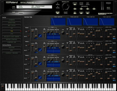 Software de estúdio de instrumentos VST Roland SRX PIANO I Key (Produto digital) - 7