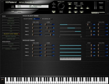 Software de estúdio de instrumentos VST Roland SRX PIANO I Key (Produto digital) - 9
