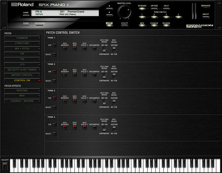 Štúdiový software VST Instrument Roland SRX PIANO I Key (Digitálny produkt) - 10