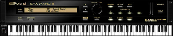 Studio Software Roland SRX PIANO II Key (Digitalt produkt) - 2