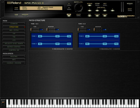 VST Instrument Studio programvara Roland SRX PIANO II Key (Digital produkt) - 4