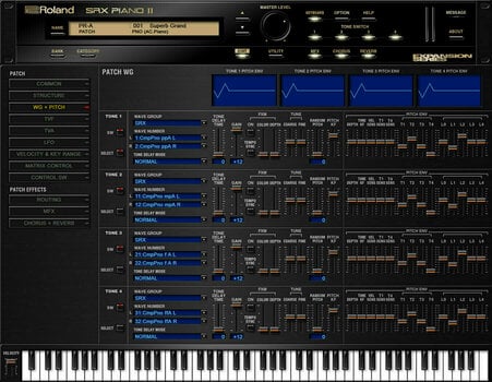 Software de estúdio de instrumentos VST Roland SRX PIANO II Key (Produto digital) - 5