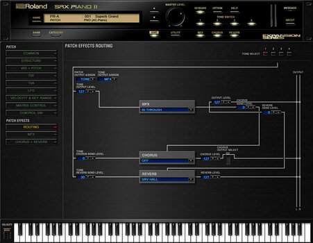 Logiciel de studio Instruments virtuels Roland SRX PIANO II Key (Produit numérique) - 12
