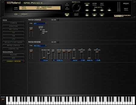 Virtuális hangszer Roland SRX PIANO II Key (Digitális termék) - 14