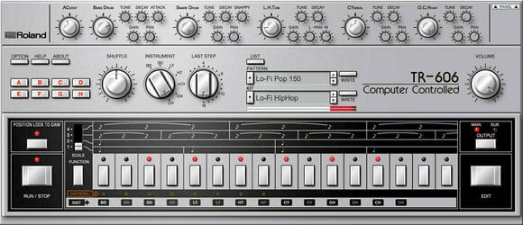 VST instrument Roland TR-606 Key (Digitalni izdelek) - 2