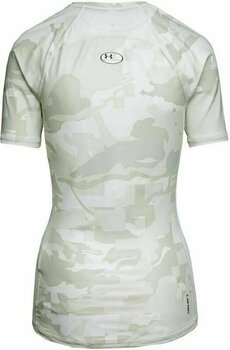Fitness koszulka Under Armour Isochill Team Compression Biała-Czarny XS Fitness koszulka - 2