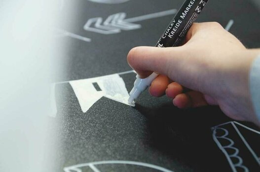 Marcador Kreul Chalk Marker XXL Caneta de giz Neon Pink 1 un. - 7