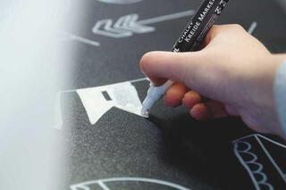 Markeerstift Kreul Chalk Marker XXL Krijtpen Snow White 1 st. - 6