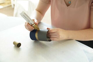 Popisovač Kreul Metallic XXL Metalický akrylový fix Gold 1 ks - 6