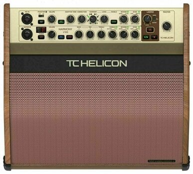 Combo for Acoustic-electric Guitar TC Helicon Harmony V100 Brown - 4