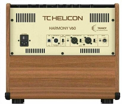 Combo for Acoustic-electric Guitar TC Helicon Harmony V60 Brown - 5