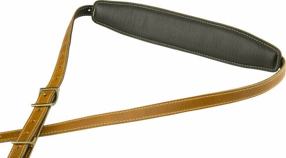 Tracolla Pelle Fender Mustang Saddle Strap Butterscotch Tracolla Pelle Butterscotch - 3