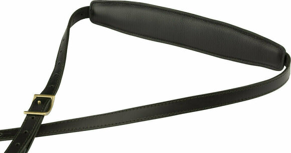 Tracolla Pelle Fender Mustang Saddle Strap Long Black Tracolla Pelle Black - 3