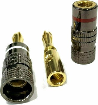 Hi-Fi-liitin / adapteri Nakamichi Banana Plugs N0534 Hi-Fi-liitin / adapteri - 3