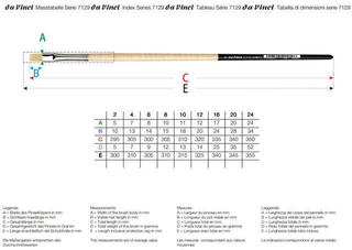 Paint Brush Da Vinci 7129 Chuneo Flat Painting Brush 24 - 1