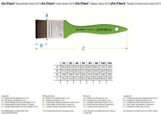 Verfkwast Da Vinci 5073 Fit Synthetics Platte kwast 20 - 1